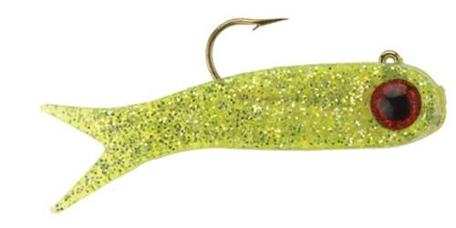 doa terroreyz fishing lure Doa Big One Terror Eyz CHARTREUSE/SILVER