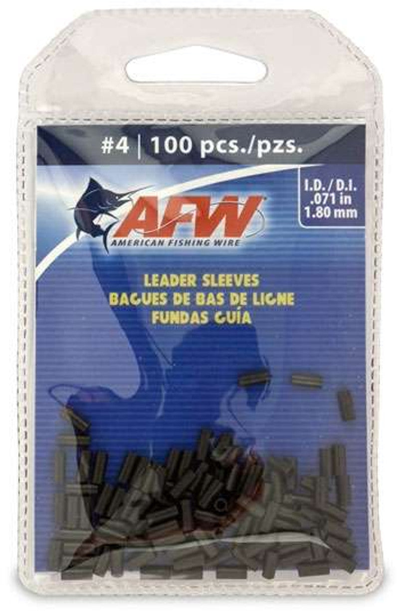 American Fishing Wire Single Barrel Leader Sleeves