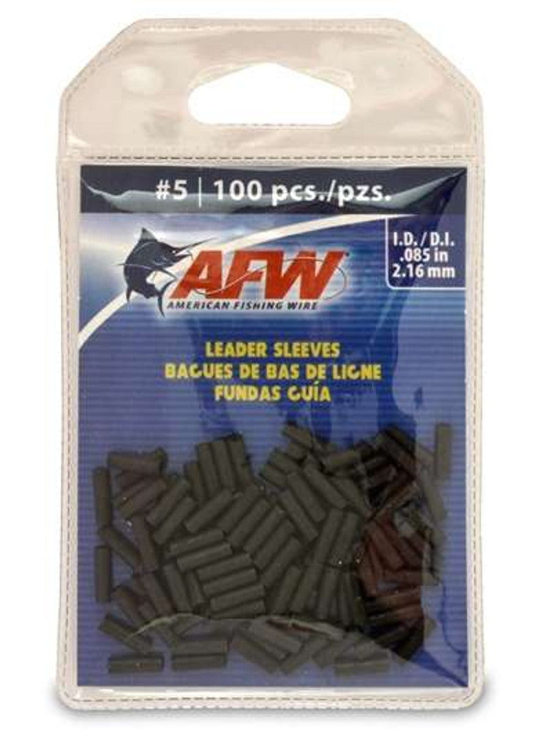 American Fishing Wire Single Barrel Leader Sleeves