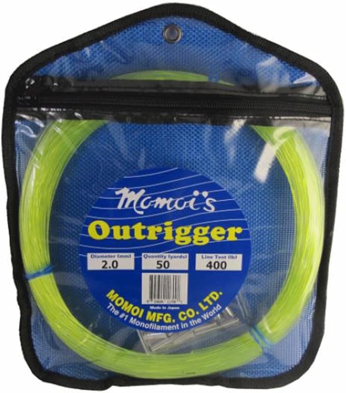 Momoi Outrigger Monofilament Line Kits 50yd