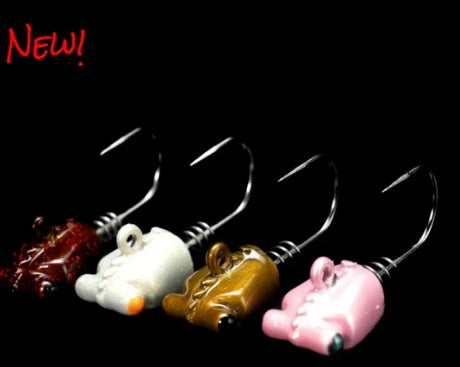 NLBN 3" Shrimp Jig Heads