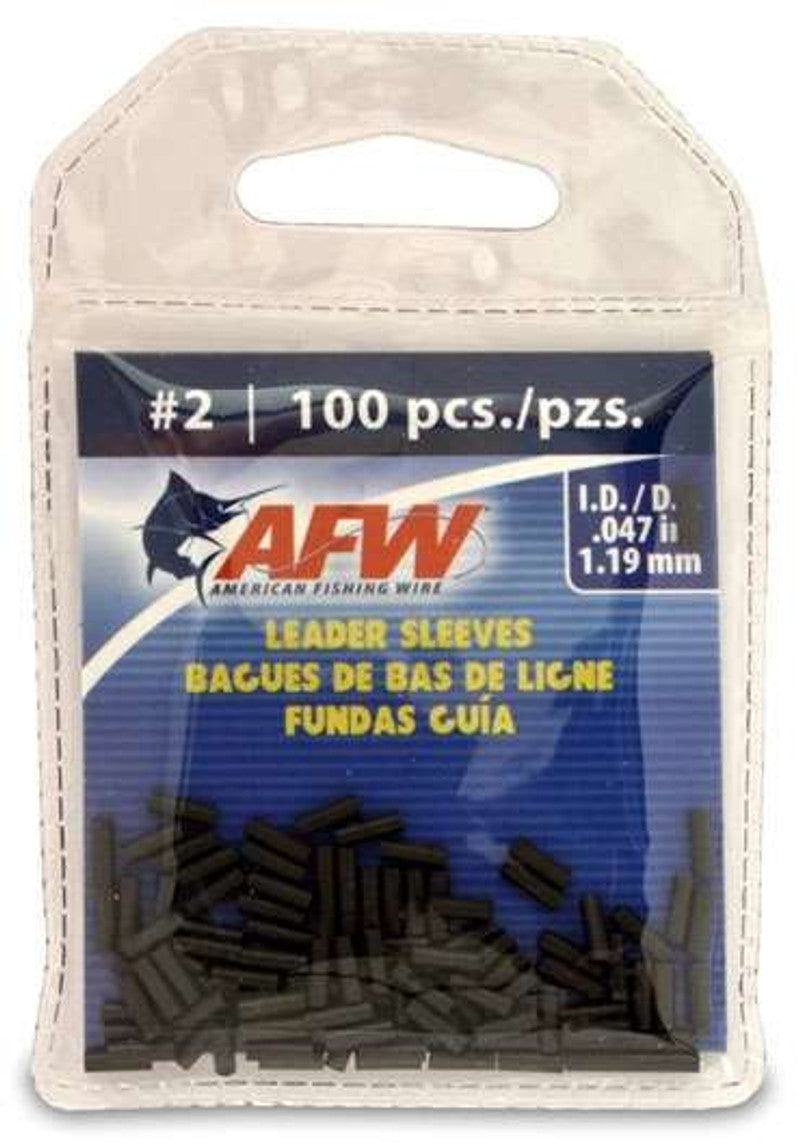 American Fishing Wire Single Barrel Leader Sleeves