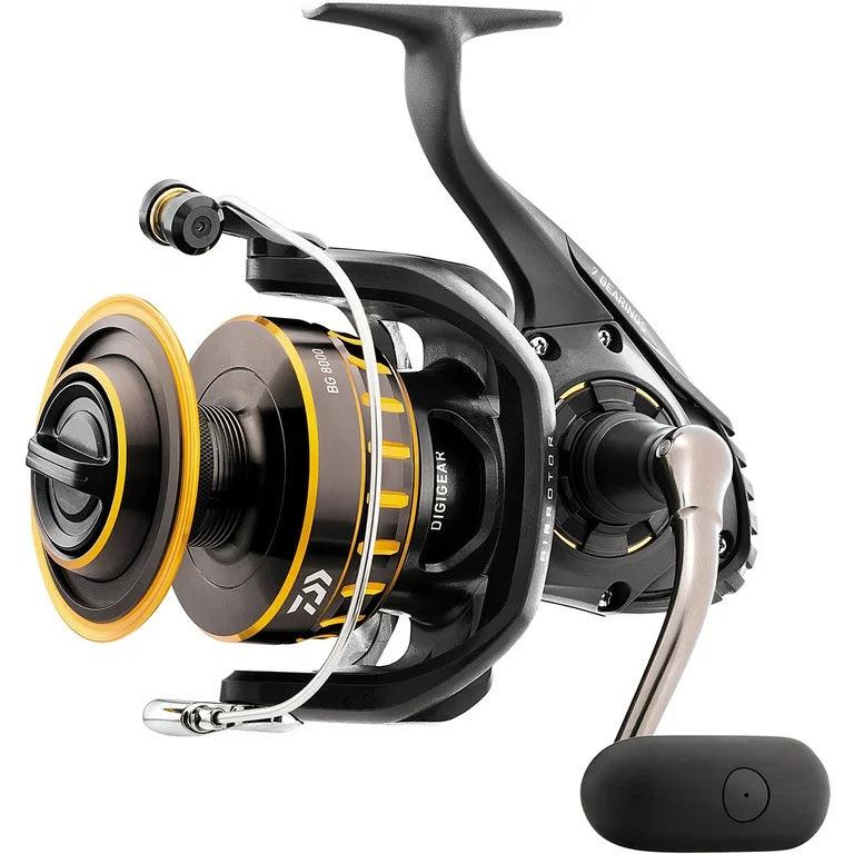 daiwa bg saltwater spinning reel 6500 Daiwa BG6500 Black Gold (BG) Saltwater Spinning Reel 6500