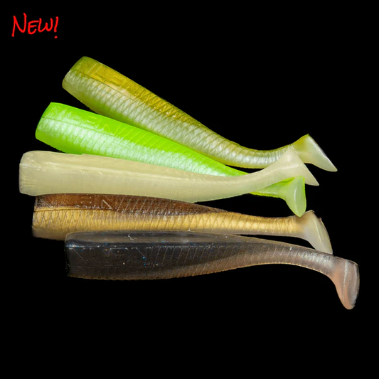 No Live Bait Needed - 3.75" Paddle Tail