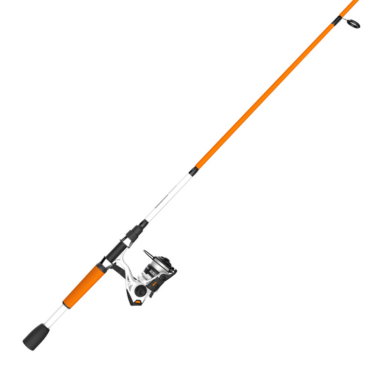 Zebco Roam Spinning Combo, 30 Orange 6'6", Medium