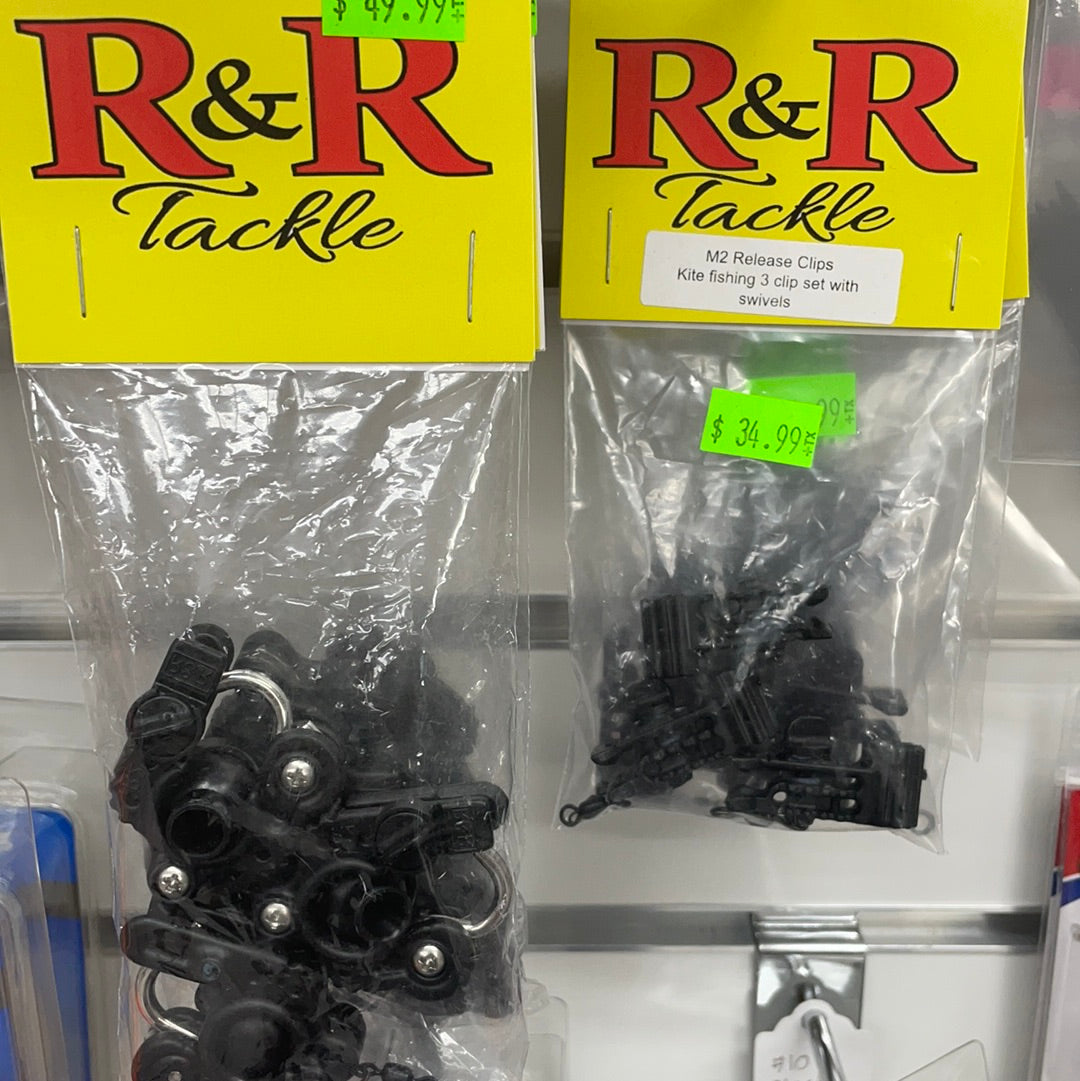 R&R Tackle Release Clips w/ Swivels