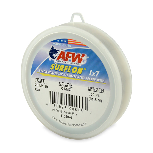 AFW- Surflon 1x7 Stainless Steel Leader Wire