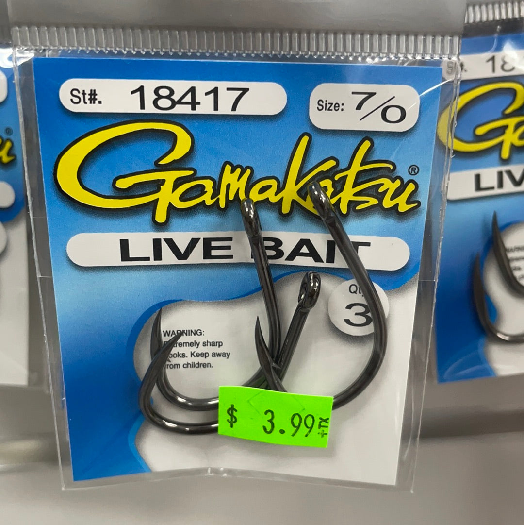 Gamakatsu Live Bait Hooks
