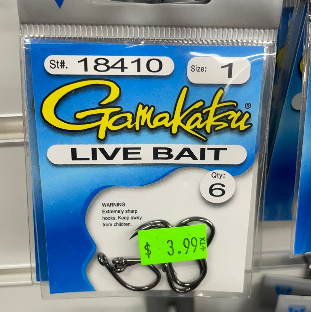 Gamakatsu Live Bait Hooks