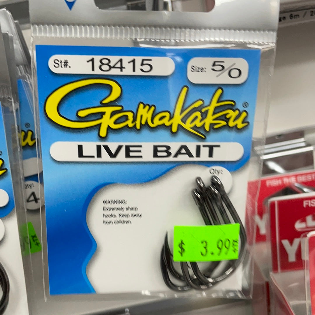 Gamakatsu Live Bait Hooks