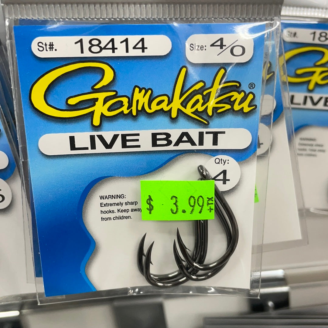 Gamakatsu Live Bait Hooks