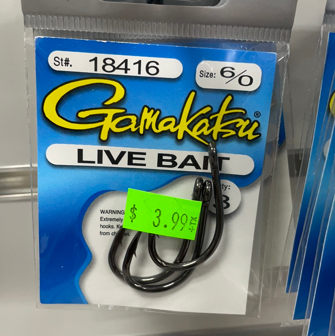 Gamakatsu Live Bait Hooks