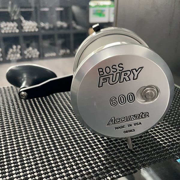 Accurate Boss Fury 600 Single Speed - Reel Deal Tackle