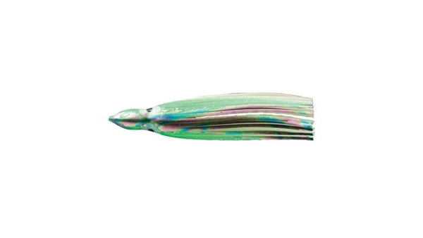 Yo-Zuri Octopus Skirt (with Holed Head) Red Eye Chartreuse White Jagged  Tooth Tackle