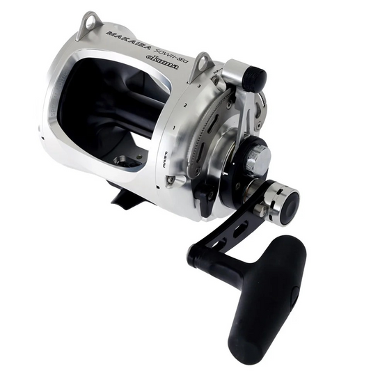 Okuma Makaira Sea 50-size 2-Speed Lever Drag Reel Silver