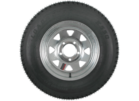 Load Star Boat Trailer Tire with Galvanized 5 lug Wheel ST175/80D13 B/5H