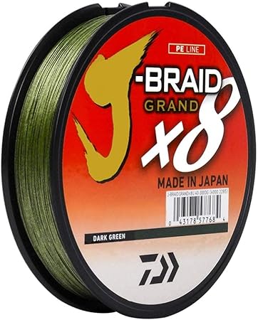 DAIWA J-BRAID x8 GRAND 300YDS