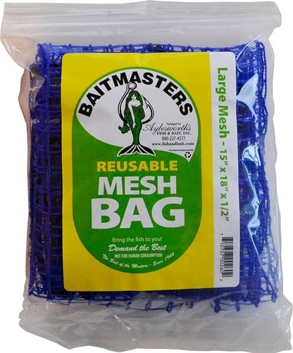 Bait Masters Reusable Fish Chum Mesh Bag Dispenser