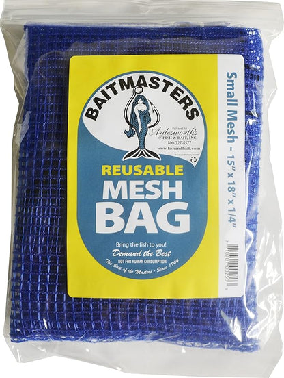 Bait Masters Reusable Fish Chum Mesh Bag Dispenser