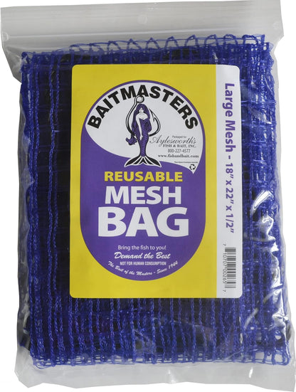 Bait Masters Reusable Fish Chum Mesh Bag Dispenser