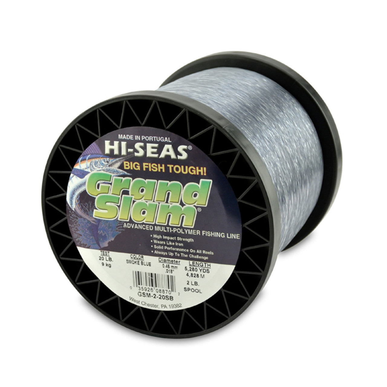 HI-SEAS GRAND SLAM MONO 2 LB. SPOOL