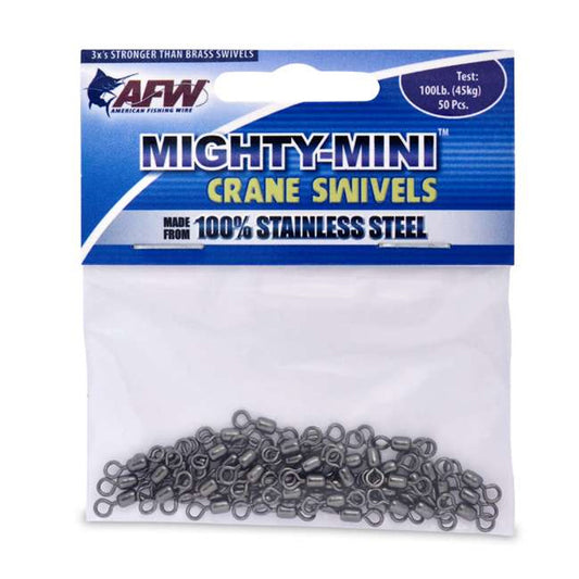 Mighty Mini Stainless Steel Crane Swivels
