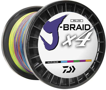 DAIWA J-BRAID x4 BULK SPOOL 3000YDS