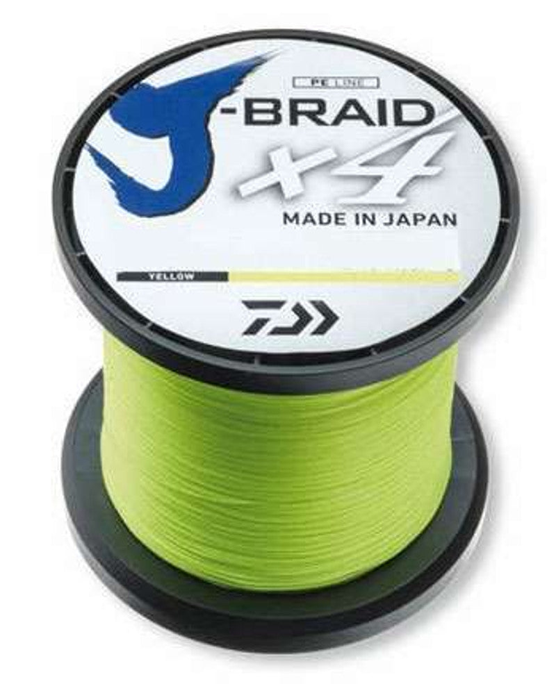 DAIWA J-BRAID x4 BULK SPOOL 3000YDS