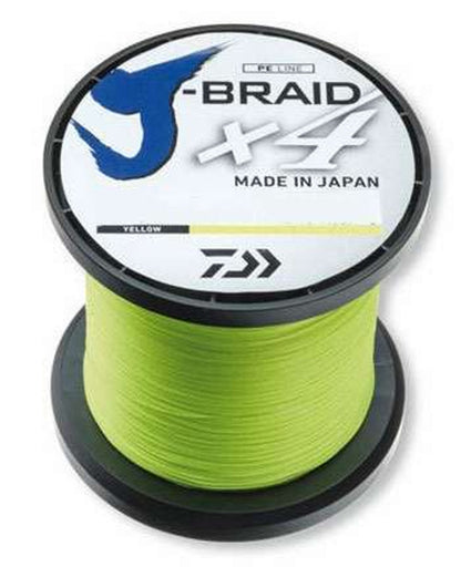 DAIWA J-BRAID x4 BULK SPOOL 3000YDS