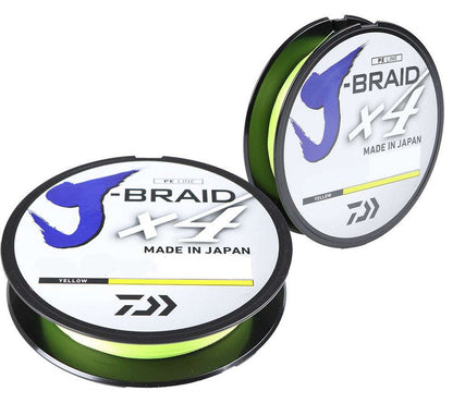 DAIWA J-BRAID x4 BULK SPOOL 300YDS