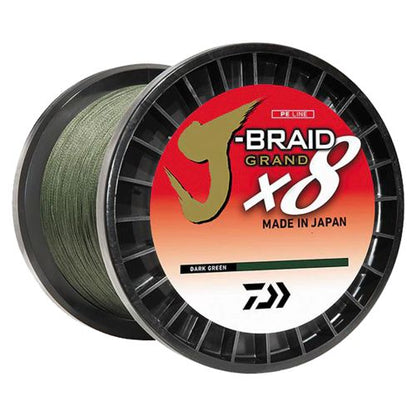 DAIWA J-BRAID x8 GRAND BULK SPOOL 3000YDS