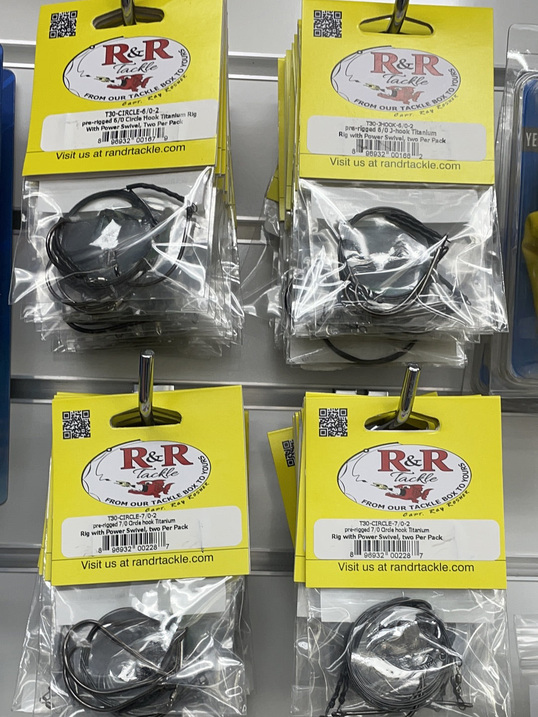 R&R Titanium Rig w/ Power Swivel - 2 Pack – Reel Deal Bait And Tackle