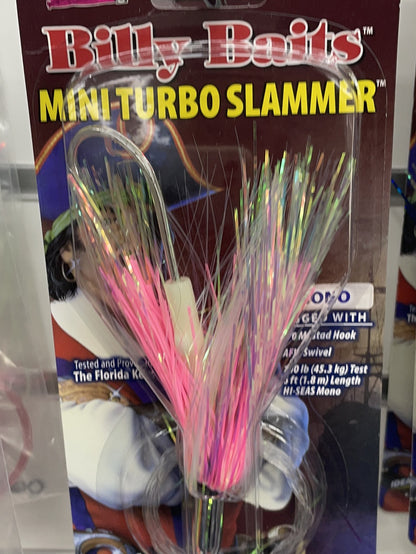 C&H Billy Baits Mini Turbo Slammer- Rigged & Ready