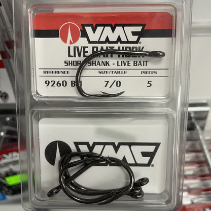 VMC Live Bait Hooks- 9260