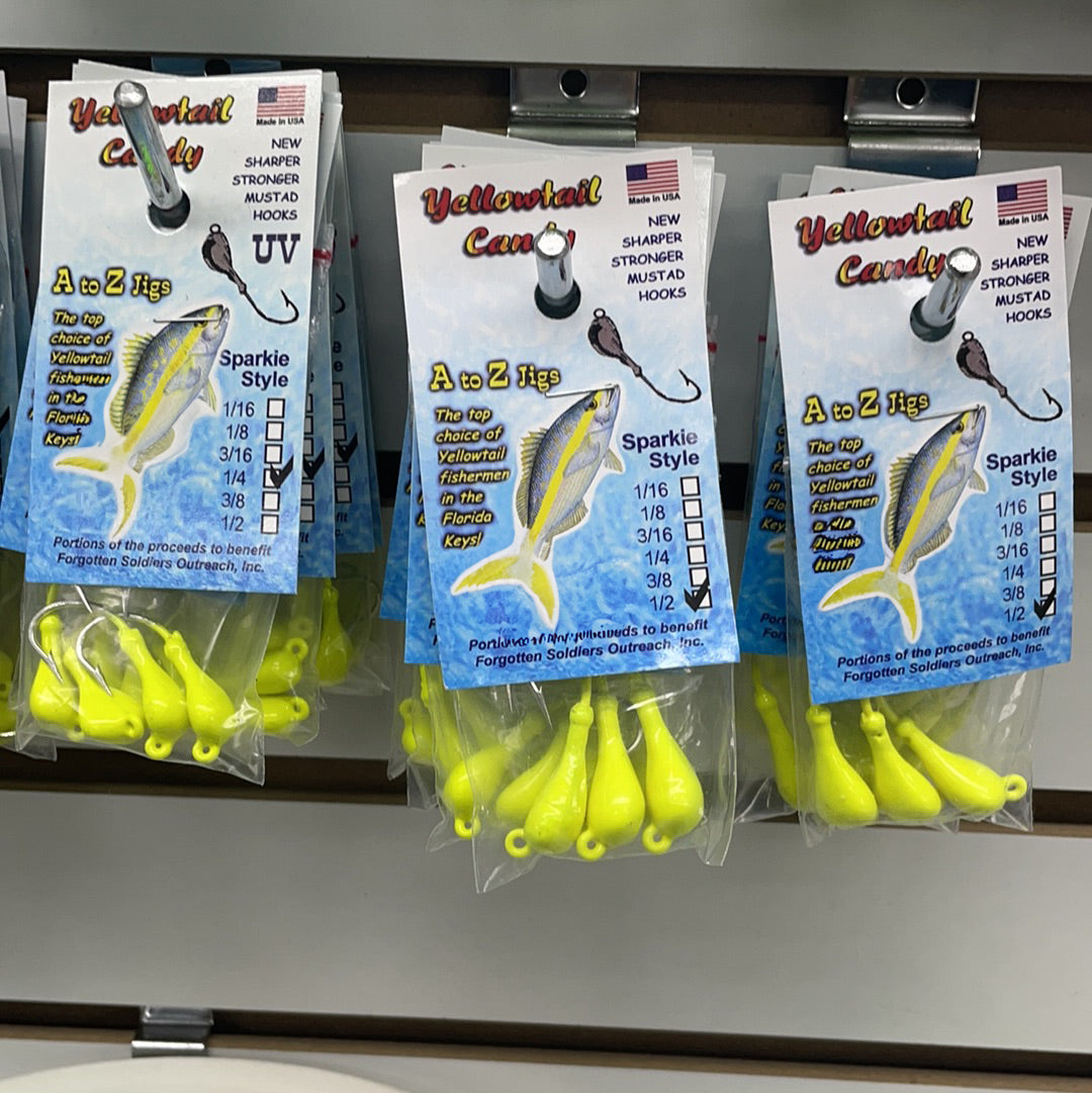 Yellow Tail Candy- Sparkie Style