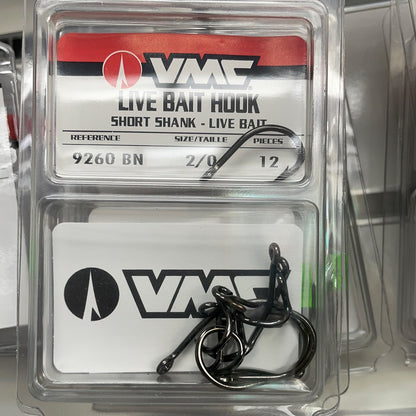 VMC Live Bait Hooks- 9260