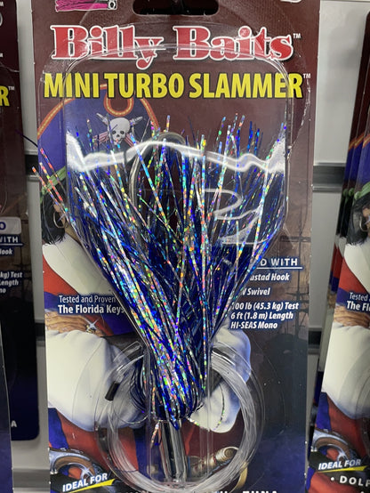 C&H Billy Baits Mini Turbo Slammer- Rigged & Ready