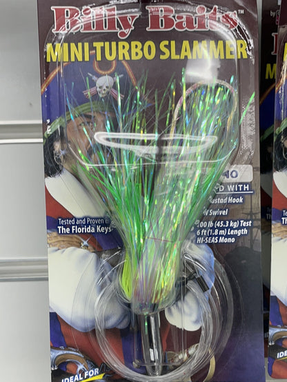 C&H Billy Baits Mini Turbo Slammer- Rigged & Ready