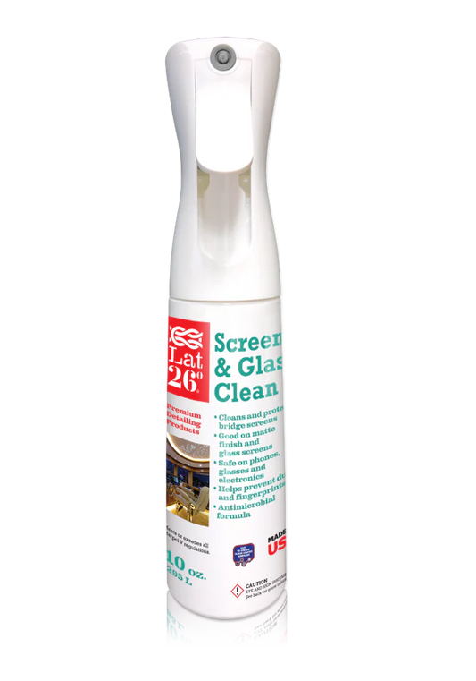 Lat 26 Screen & Glass Cleaner 10oz