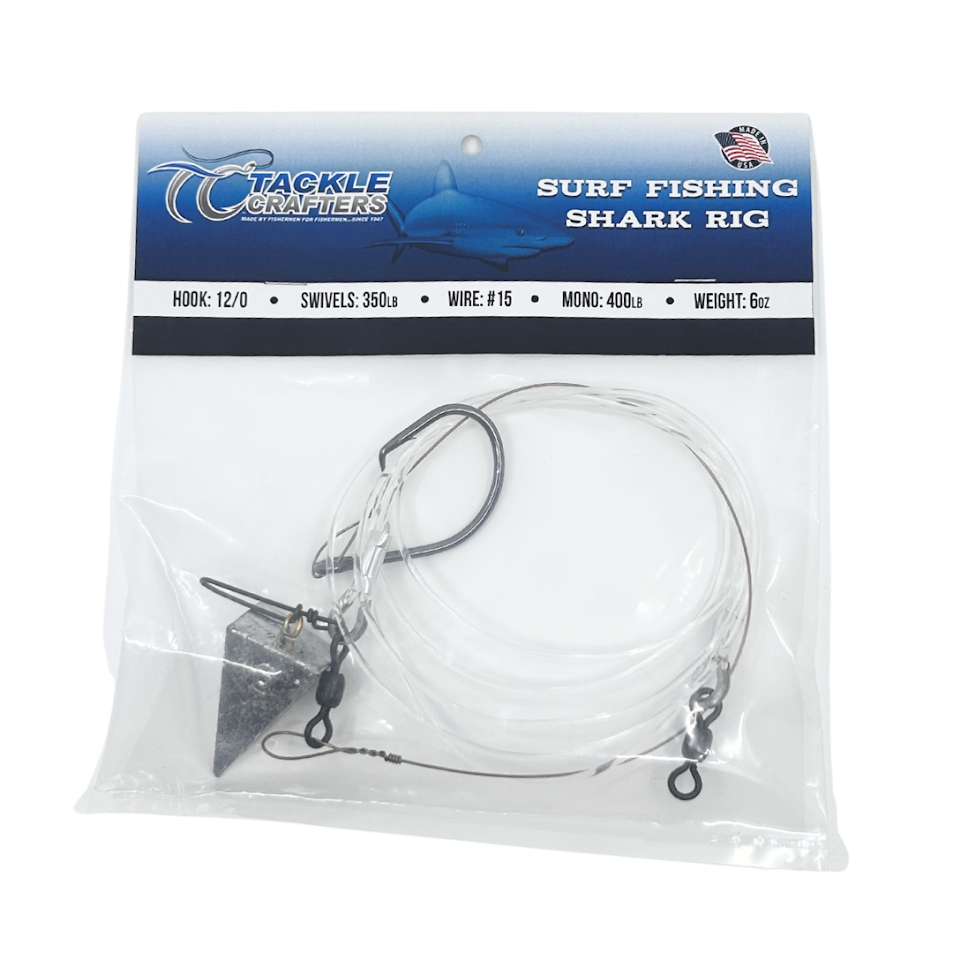 Wire Surf Rig Tackle Crafters Surf Fishing Shark Rig – Reel Deal Bait And Tackle