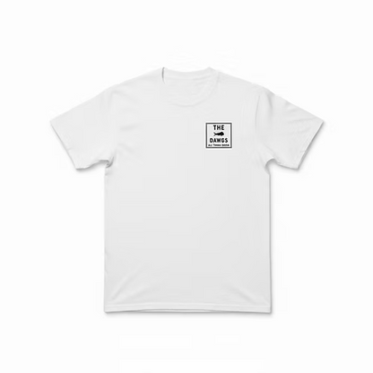 The Dawgs Cotton White Tee Short Sleeve