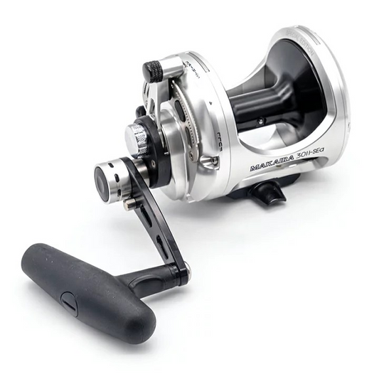 Okuma Makaira Sea 30-size 2-Speed Lever Drag Reel Silver