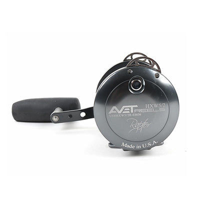 avet hx 5 2 2 speed reel 5/2 Raptor Plus MC Wide 2-Speed Big Game Lever Drag Tackle Express T6 aluminum stock Avet HXW 5/2 Raptor Two-Speed