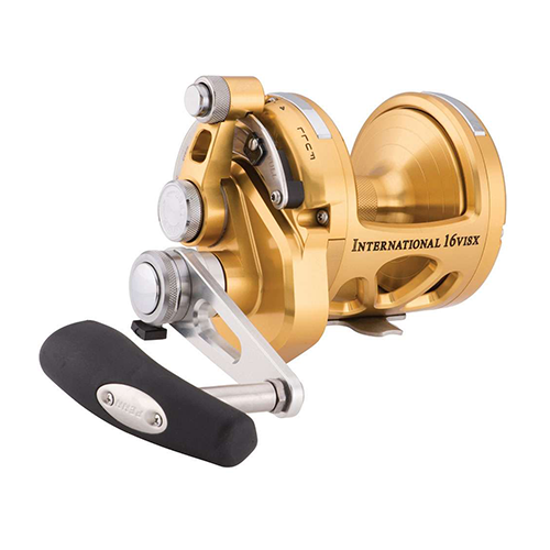 Penn INT16VISX International Lever Drag Conventional 2-Speed Reel 16 sz