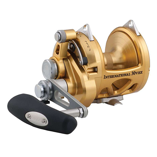 Penn INT30VISX International Lever Drag Conventional 2-Speed Reel 30 sz