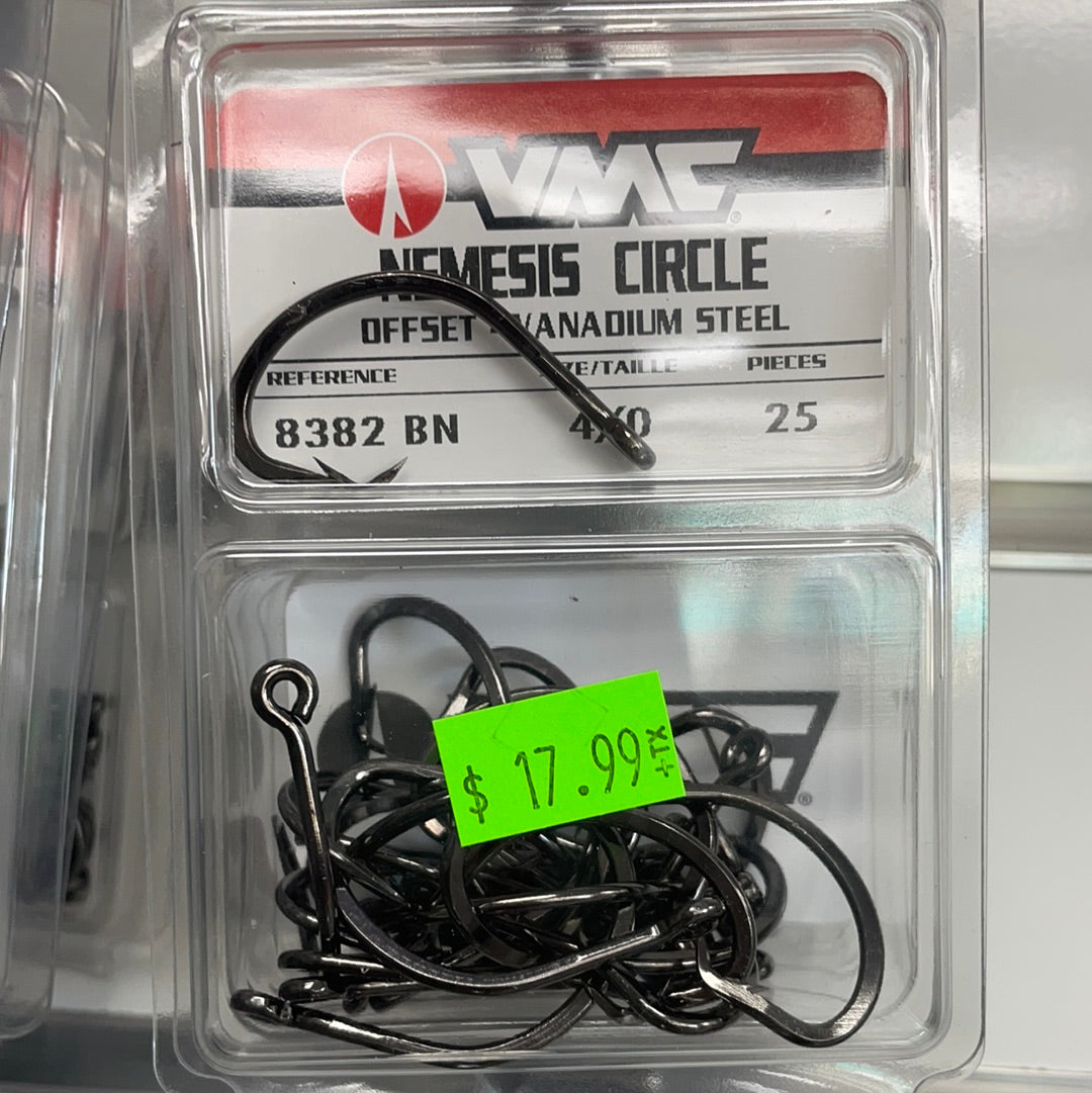 VMC Nemesis Circle Hooks- 8382 - Reel Deal Tackle