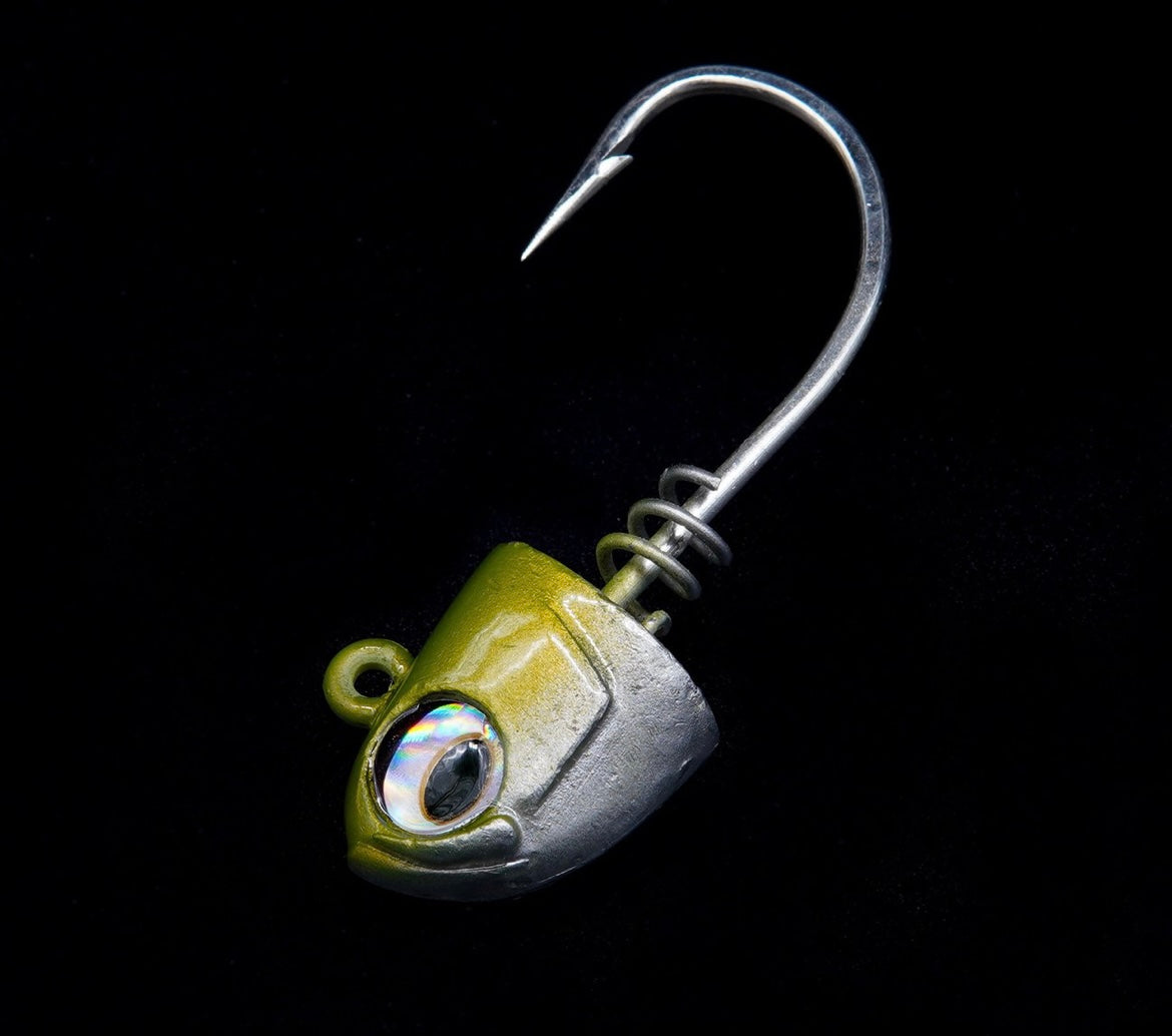 No Live Bait Needed - 5” Jig Heads - Reel Deal Tackle