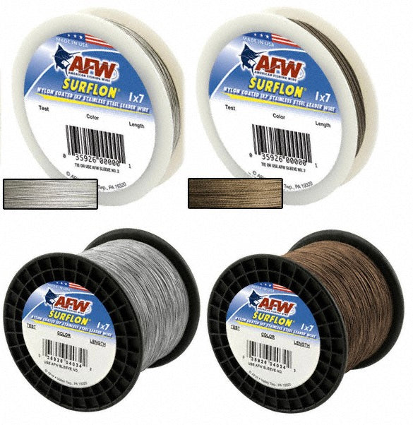 AFW- Surflon 1x7 Stainless Steel Leader Wire
