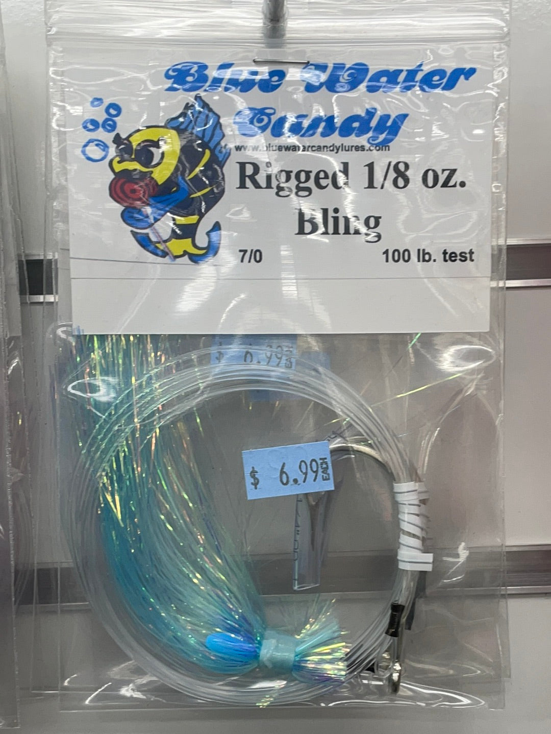 Blue Water Candy- Rigged Bling