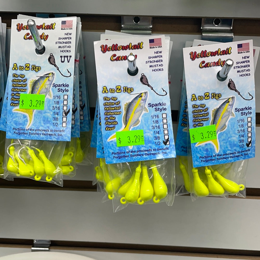 Yellow Tail Candy- Sparkie Style